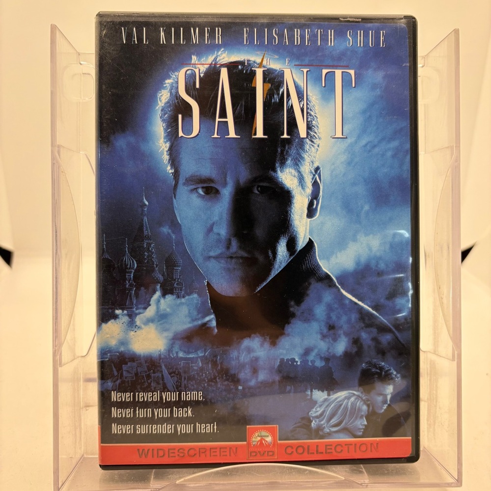 The Saint DVD 1997 Val Kilmer Elisabeth Shue Widescreen Collection Action Film